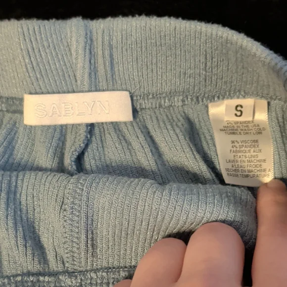 Sablyn Ribbed Knit Pants - Picture 2 of 4